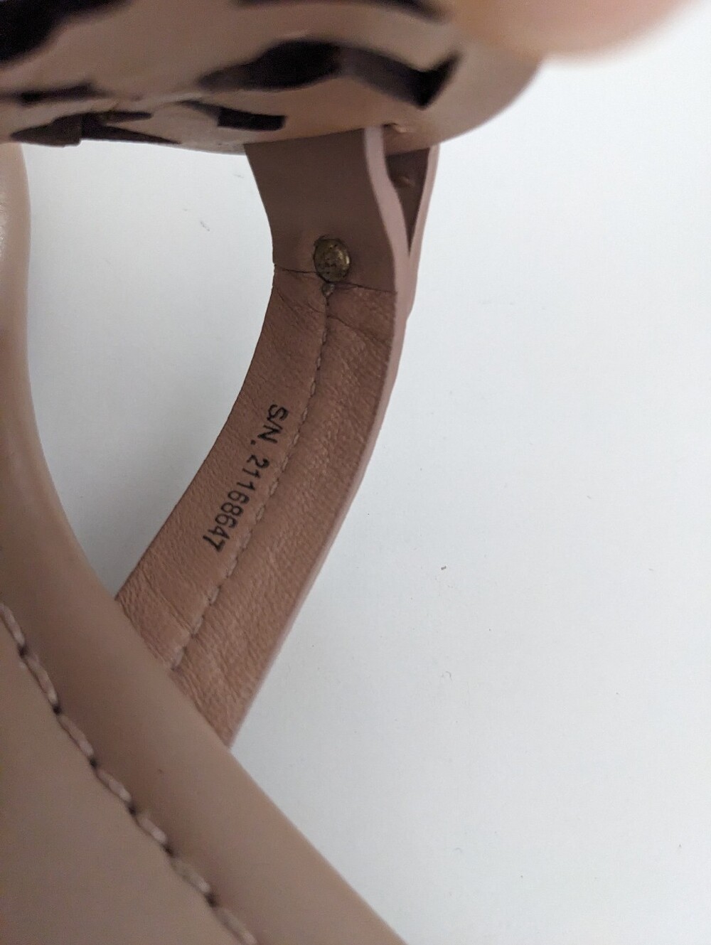 GUC! Tory Burch Miller Sandal In Beige/Tan Size 6 - Picture 9 of 16